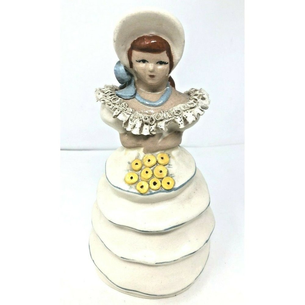 1940's Ynez Pottery Daisy Red Head Young Lady
